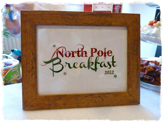North Pole Breakfast…. A Tradition is Born!