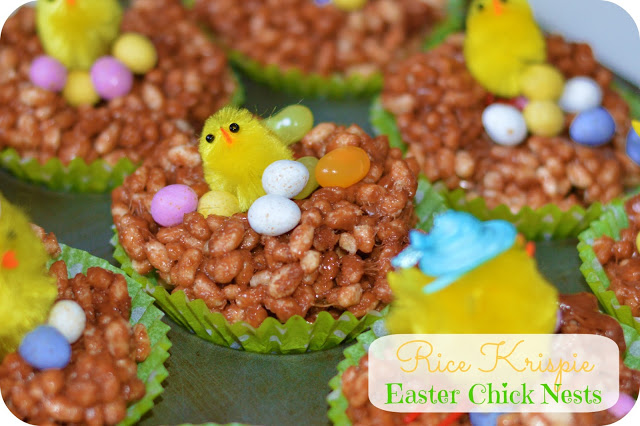 Easter Memories 2013: The Rice Krispie Chick Nests (DIY Post)
