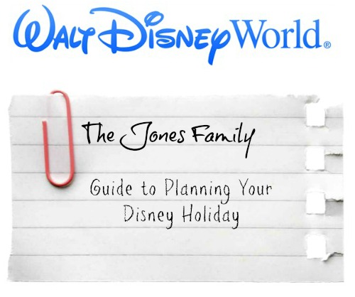 The Jones Family Guide to Planning Your Walt Disney World Holiday (Introduction)