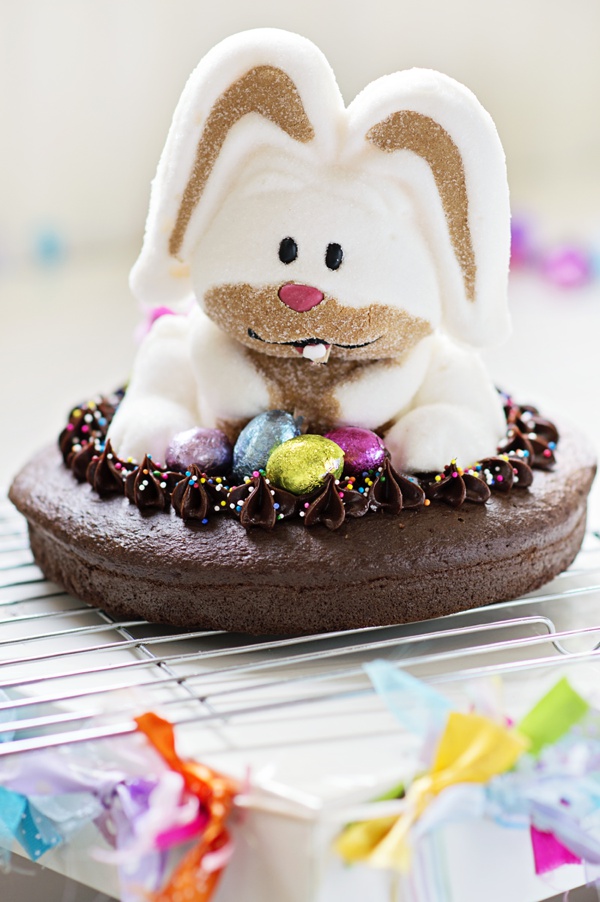 Wordless Wednesday… Easter Bunny Cake