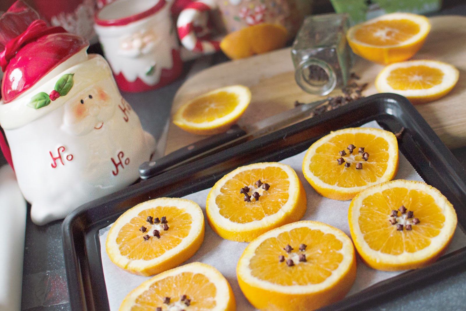 Homemade Christmas Pot Pourri [How To Dry Oranges]