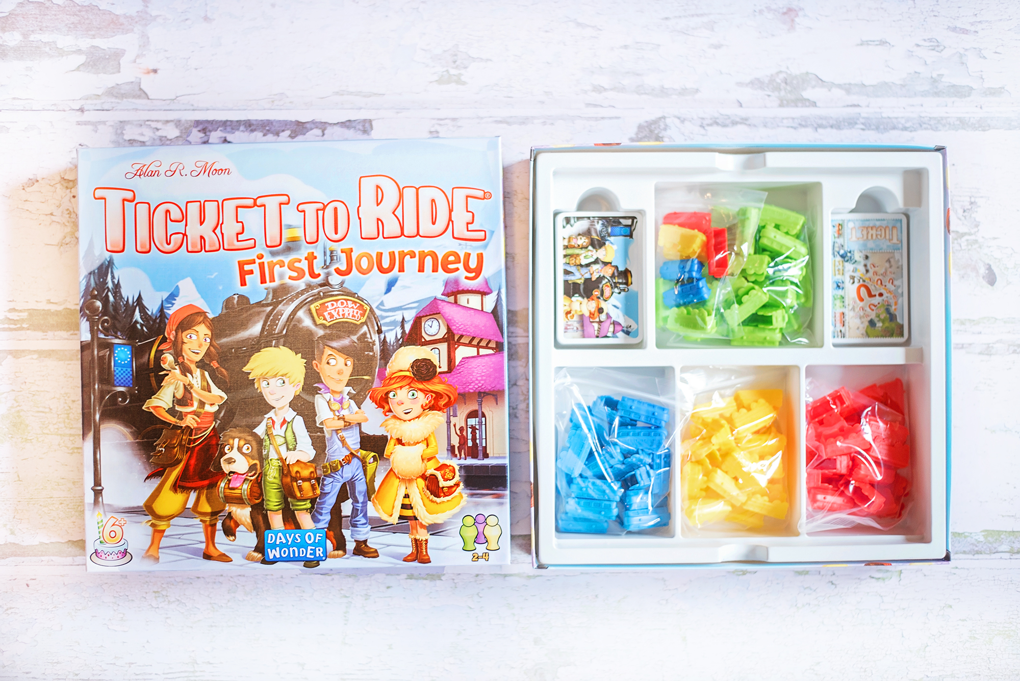 TICKET TO RIDE: FIRST JOURNEY [THE BLOGGER BOARD GAME CLUB]