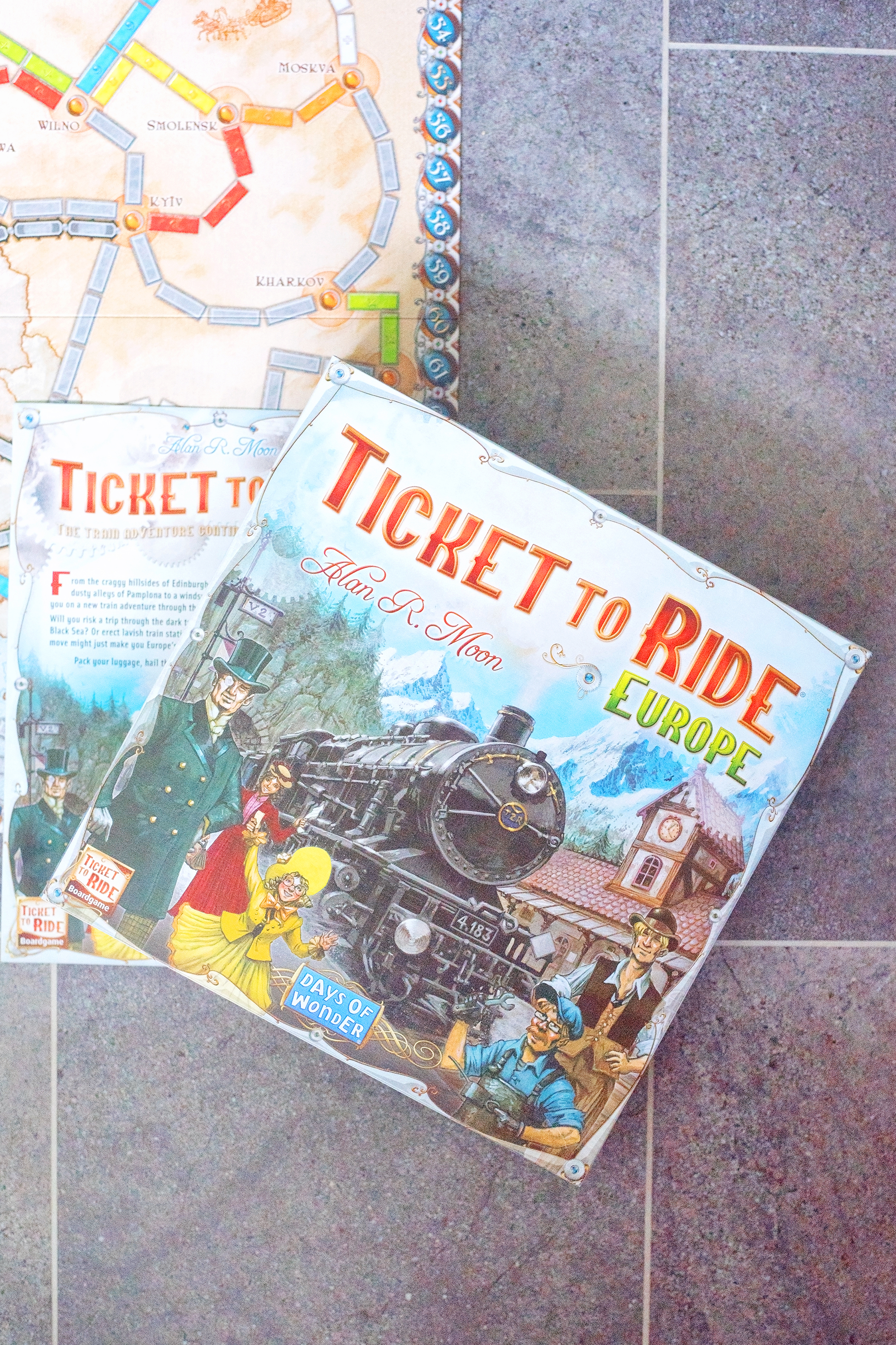 TICKET TO RIDE: EUROPE [BLOGGER BOARD GAME CLUB]