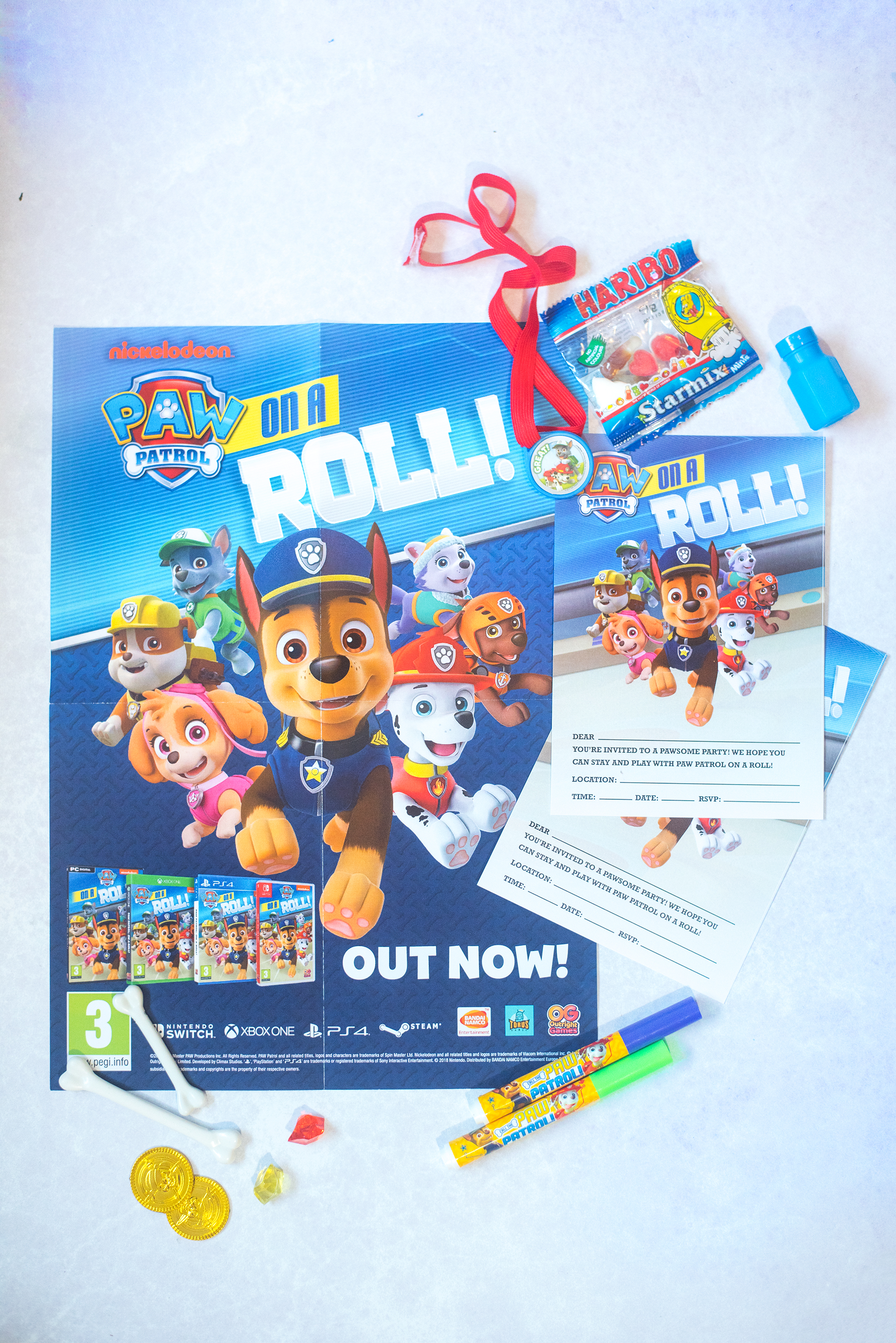 paw patrol on a roll video game