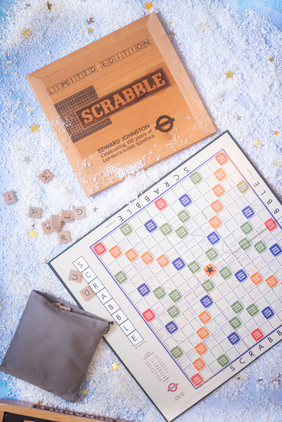 scrabble limited edition london transport edition game