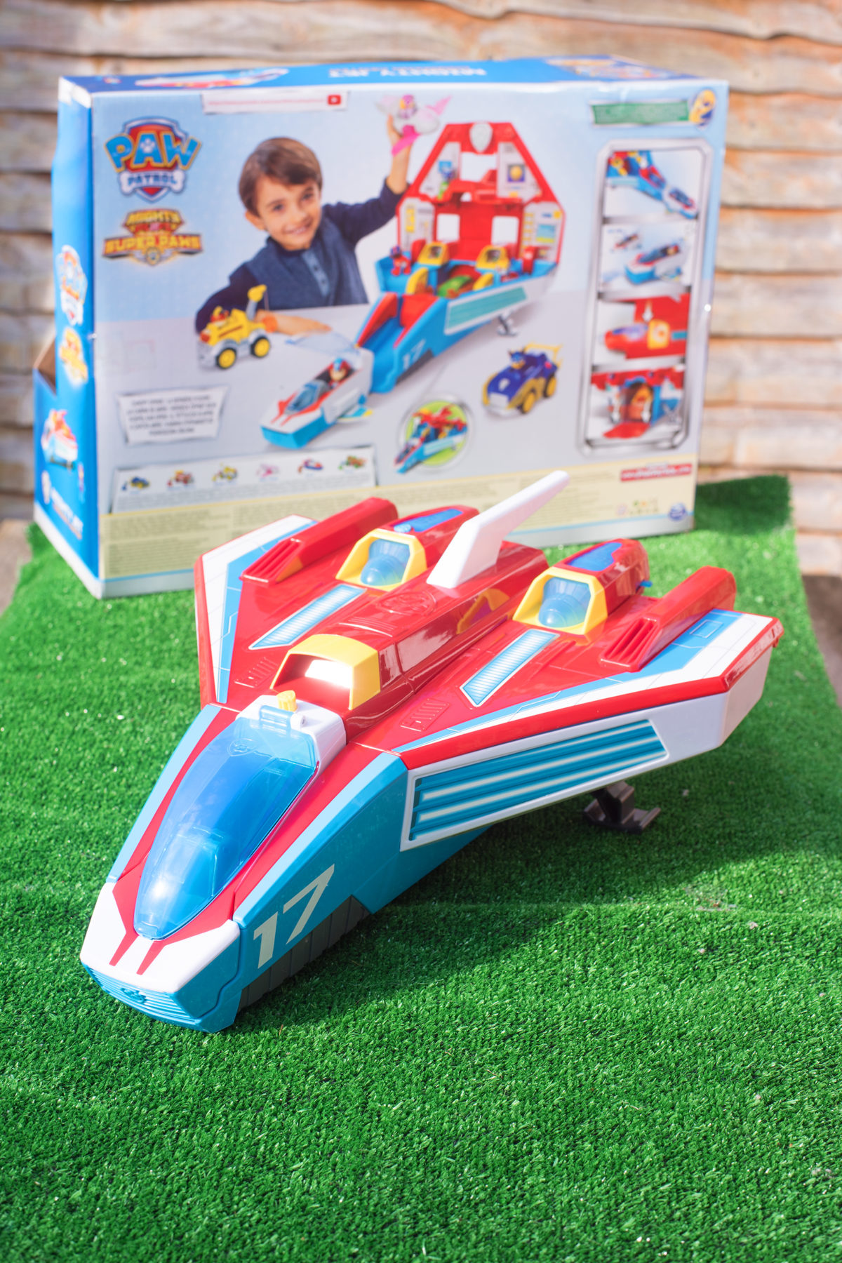 Paw Patrol Super Pups Mighty Jet Command Centre and Box