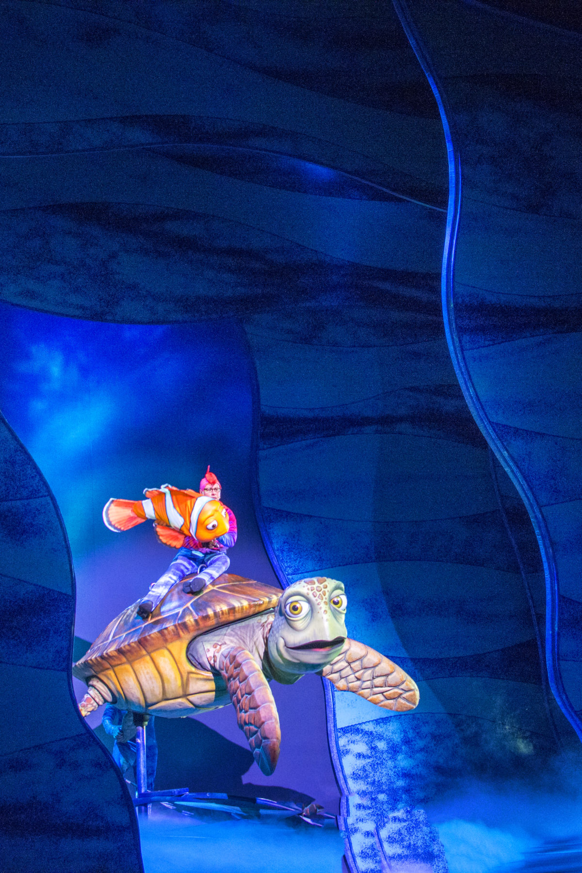 CRUSH THE TURTLE FINDING NEMO THE MUSICAL