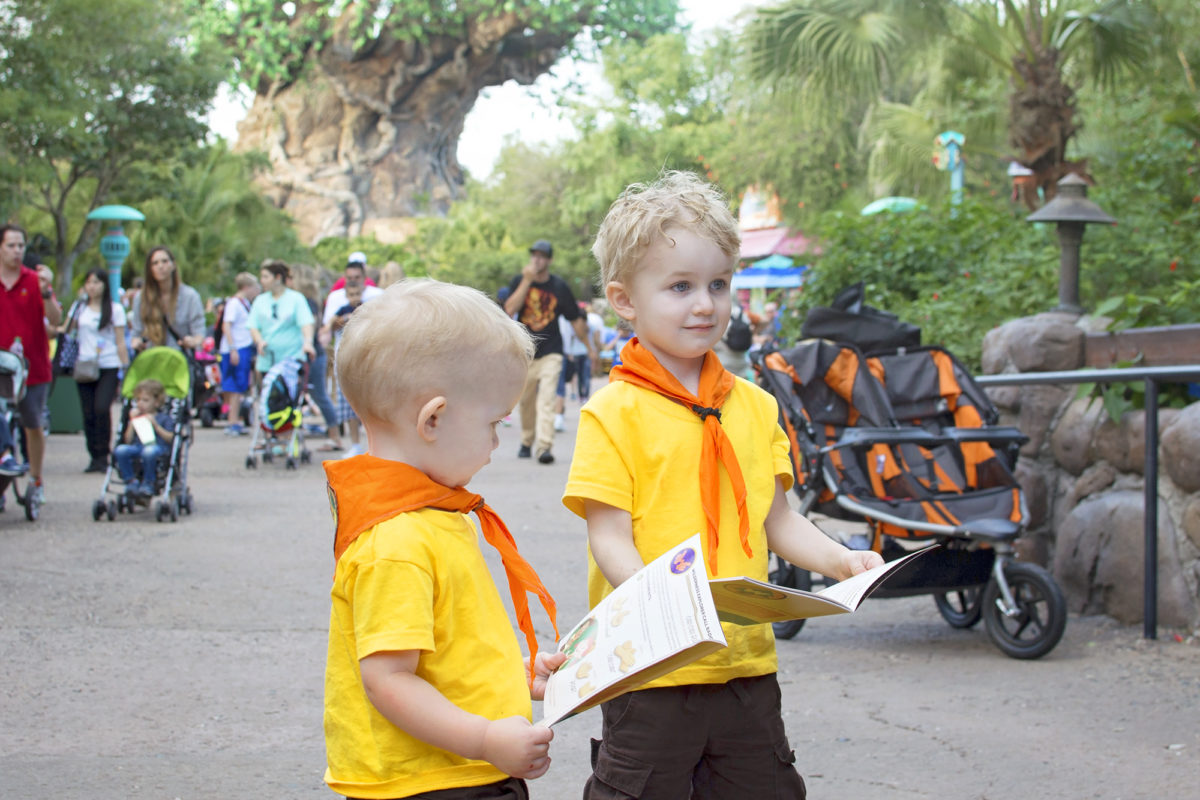 Learning the wilderness explorers club call