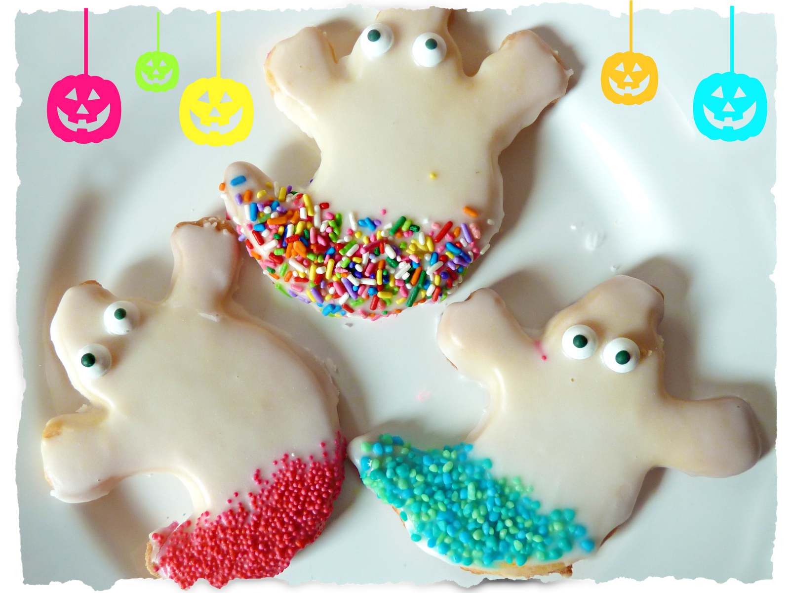 Ghostie Biscuits… Boo!