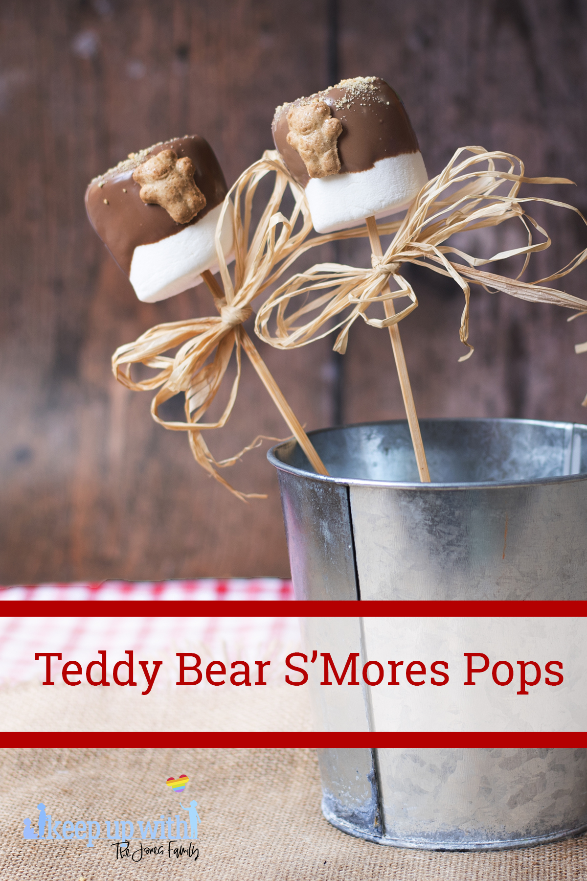 Teddy Bear S’More Pops